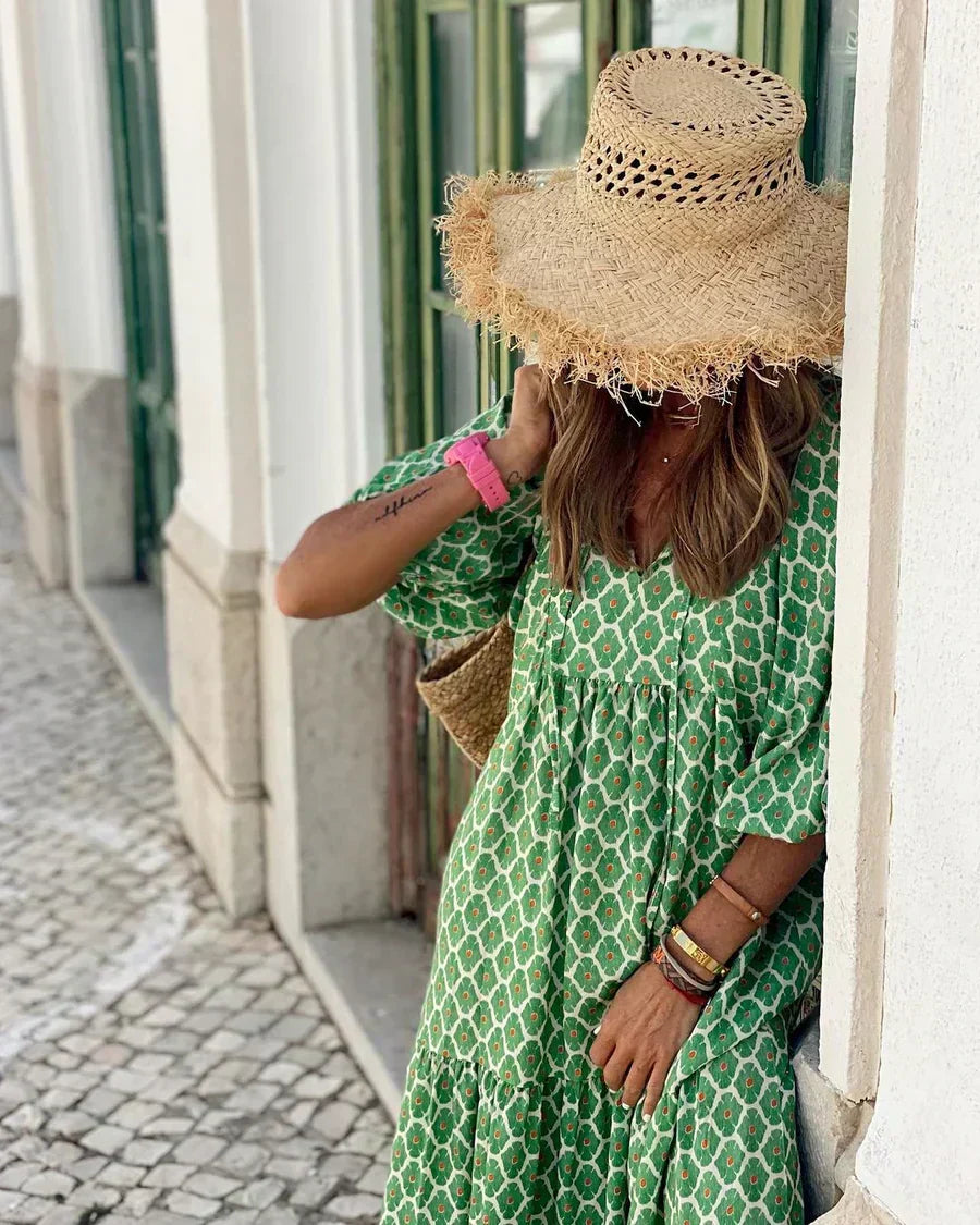 Raquel | Vestido largo boho