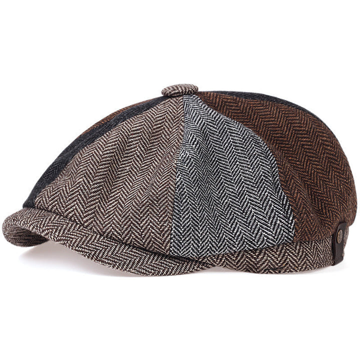 Genaro | Gorra de espiga en mezcla de lana