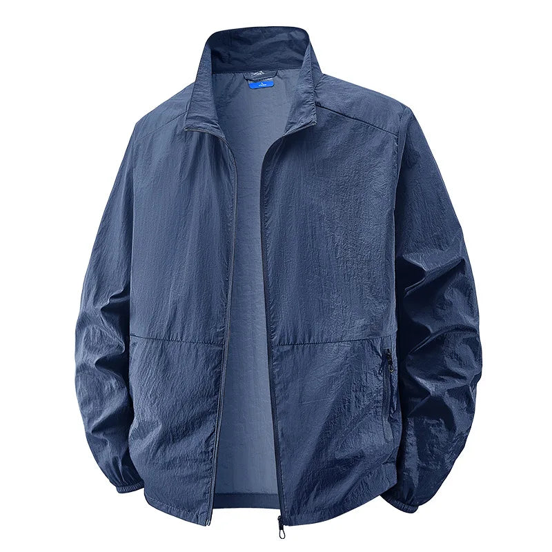 Jonás | Chaqueta liviana cuello alto