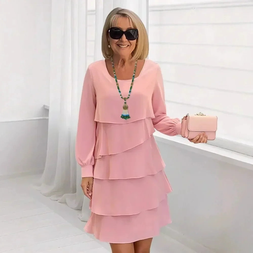 Yeny | Vestido de volantes elegante y cómodo