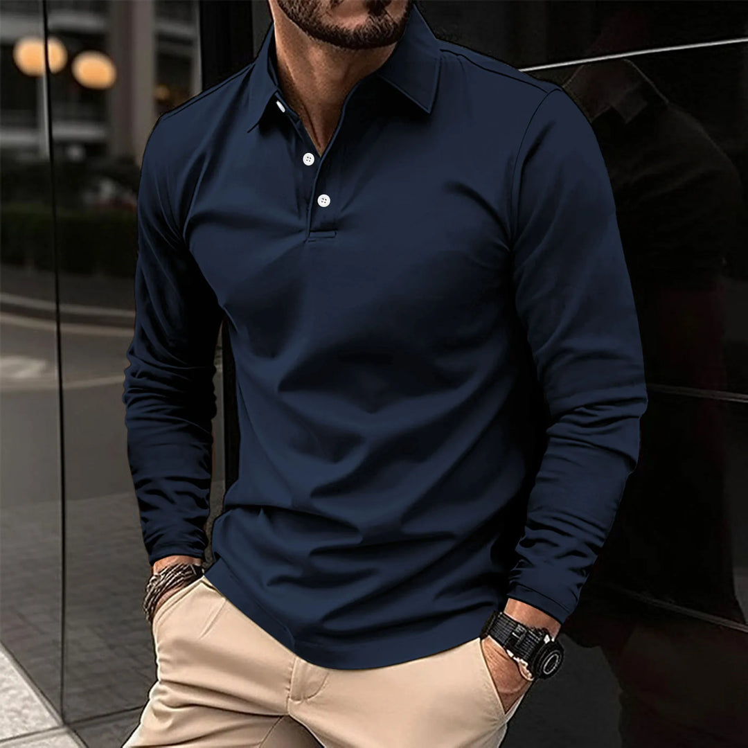 Dionisio | Polo manga larga smart casual