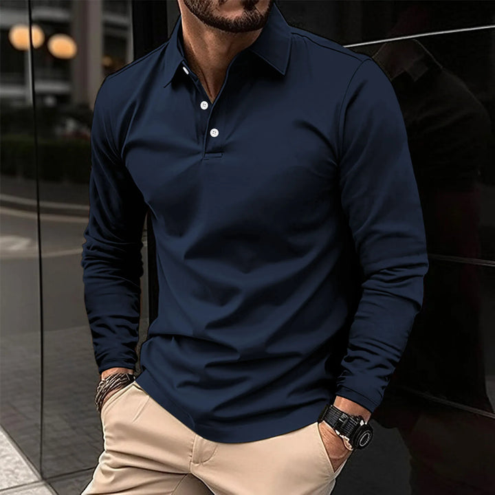 Dionisio | Polo manga larga smart casual
