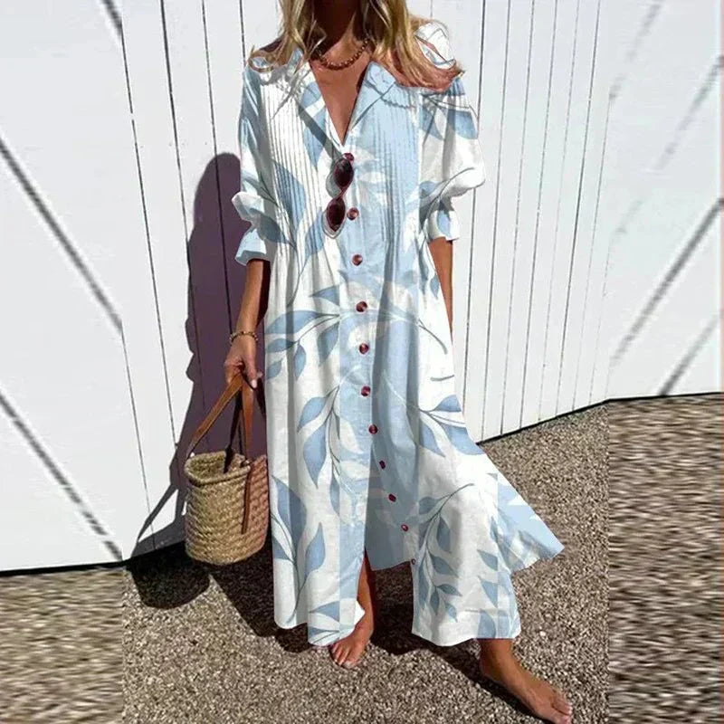 Fedora | Vestido largo boho suelto