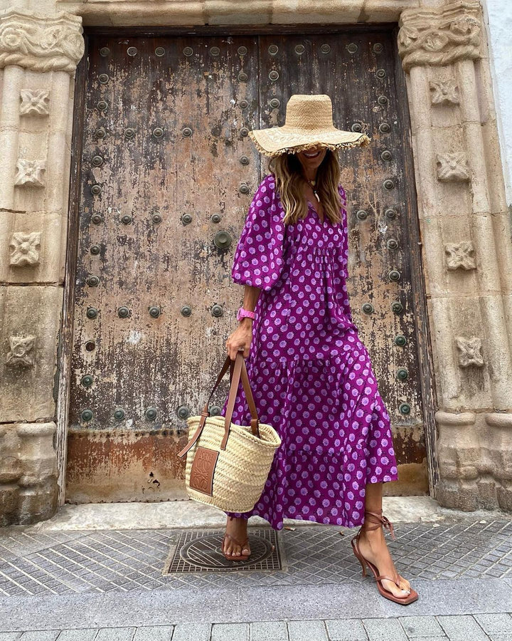 Raquel | Vestido largo boho