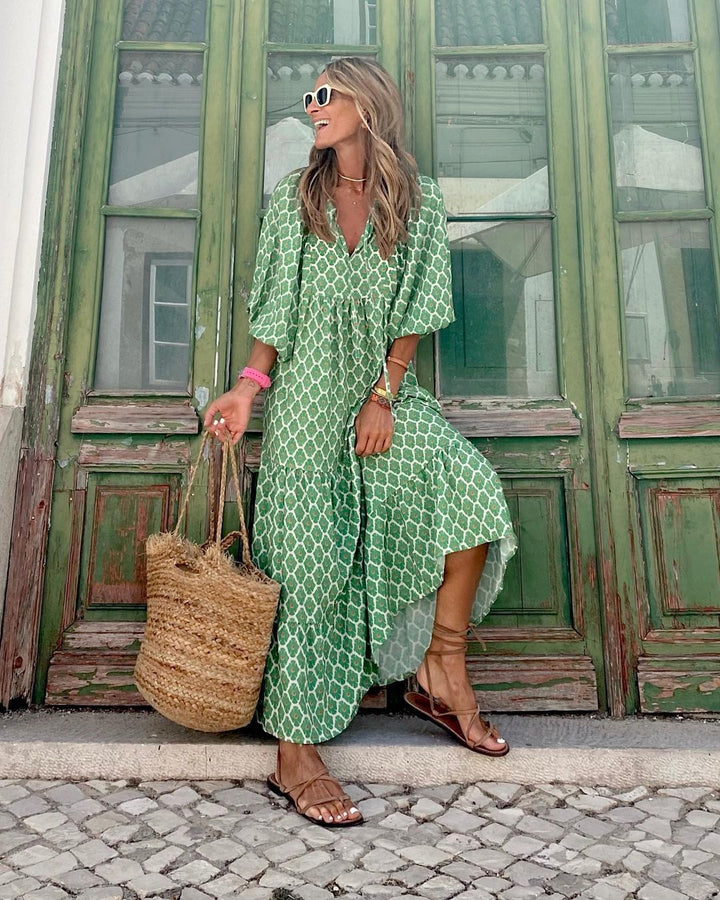 Raquel | Vestido largo boho