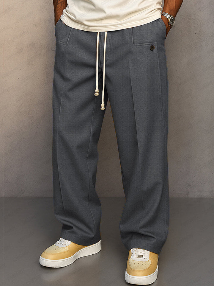 Virginia | Pantalón de corte recto y cintura elástica
