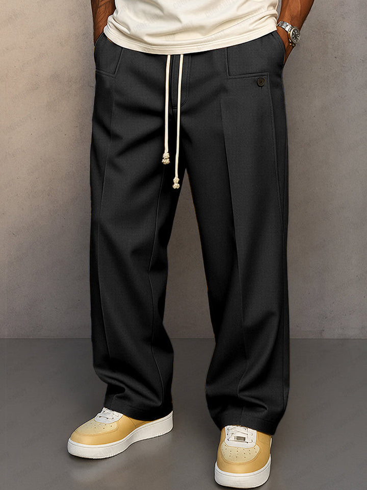 Virginia | Pantalón de corte recto y cintura elástica