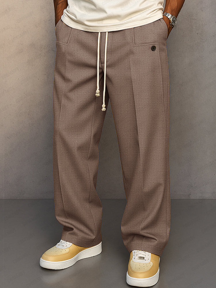 Virginia | Pantalón de corte recto y cintura elástica