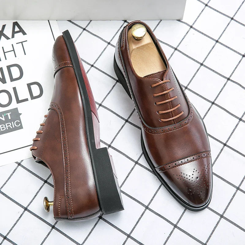 Dominique | Zapatos oxford de cuero