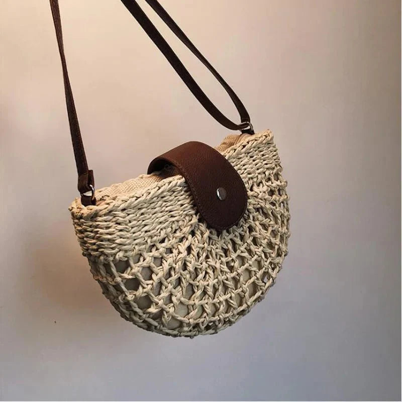 Maia | Bolso Bandolera de Paja