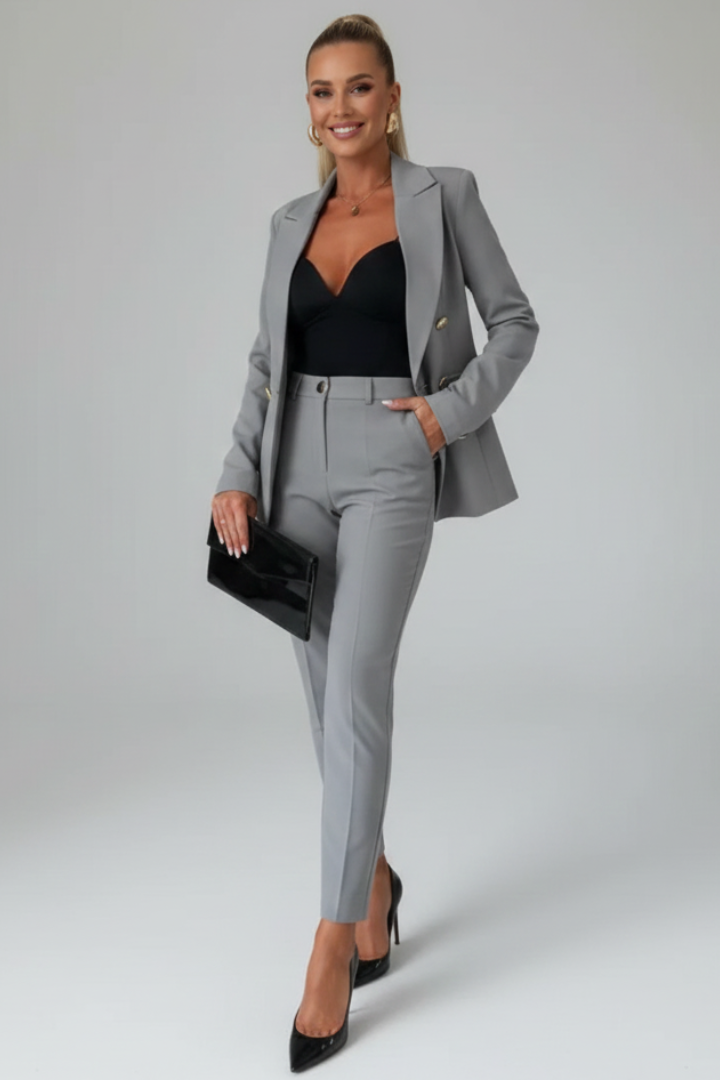 Manuela Paz | Conjunto de traje cruzado