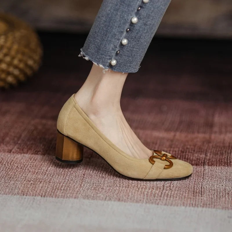 Ashley | Zapatos de taco con hebilla