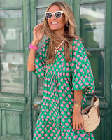 Raquel | Vestido largo boho
