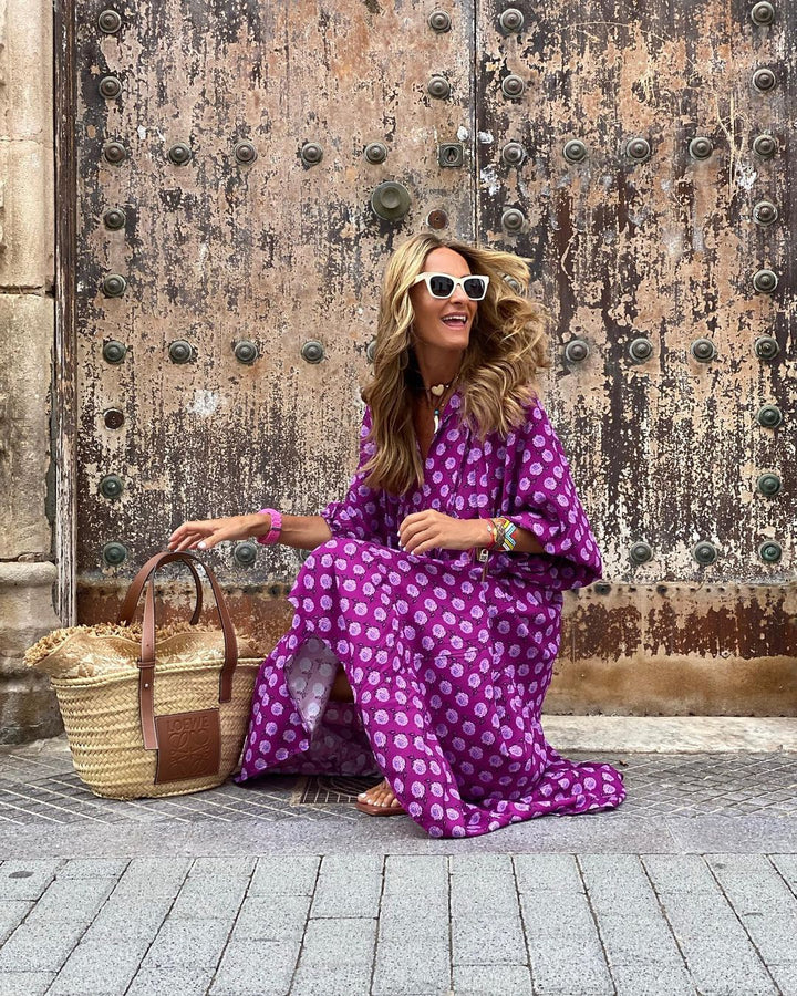 Raquel | Vestido largo boho