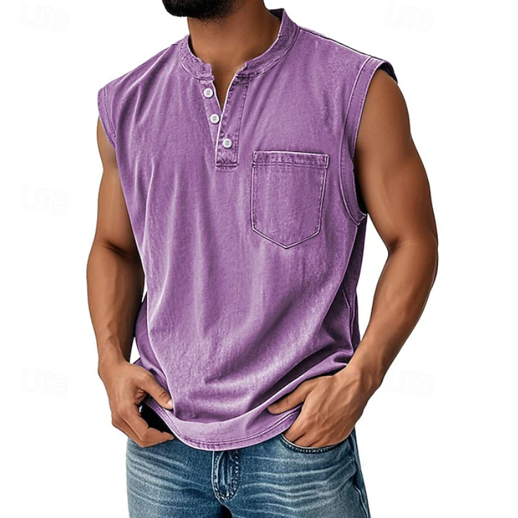 Roberto | Polera sin mangas estilo vintage