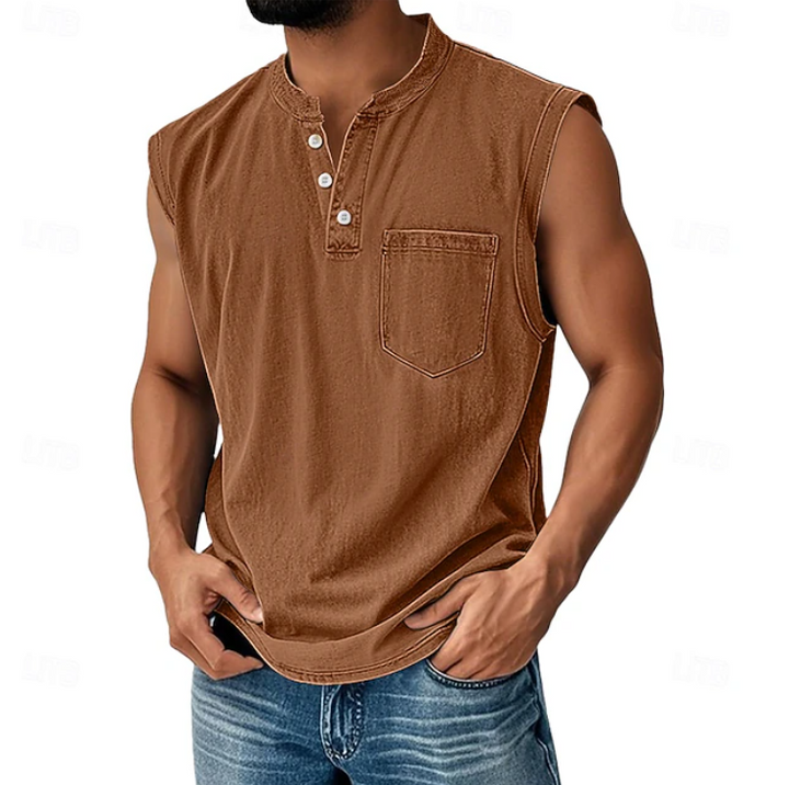 Roberto | Polera sin mangas estilo vintage