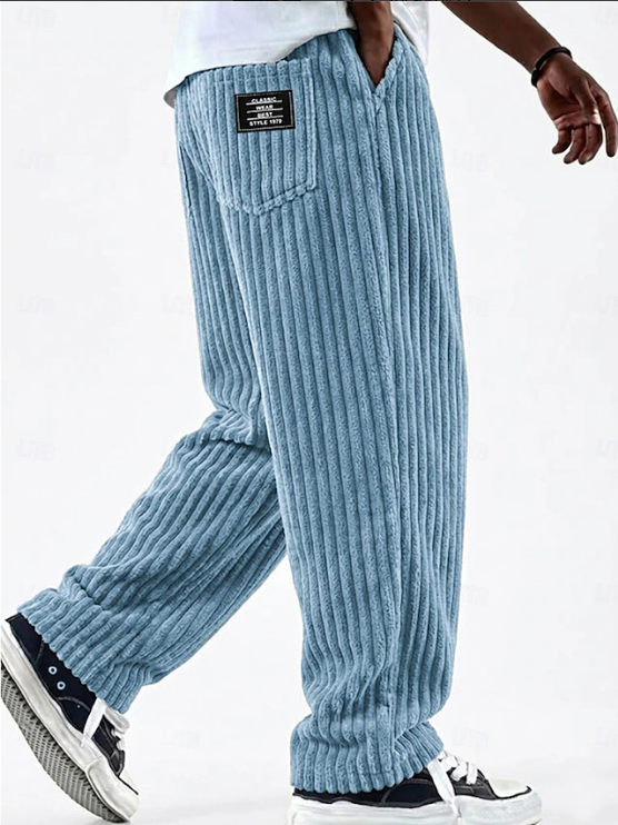 Leónidas | Pantalón de cotelé clásico