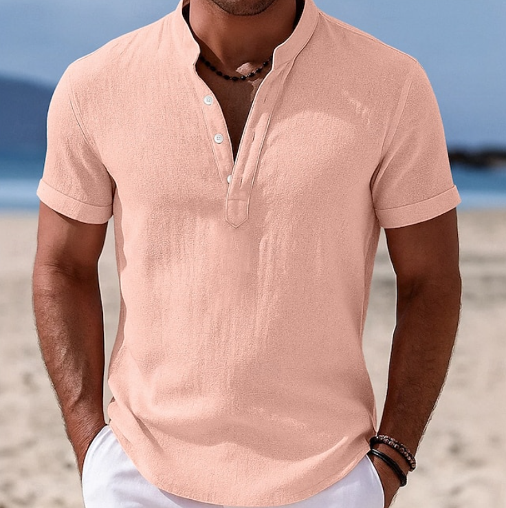 Amador | Camisa de verano manga corta con botones