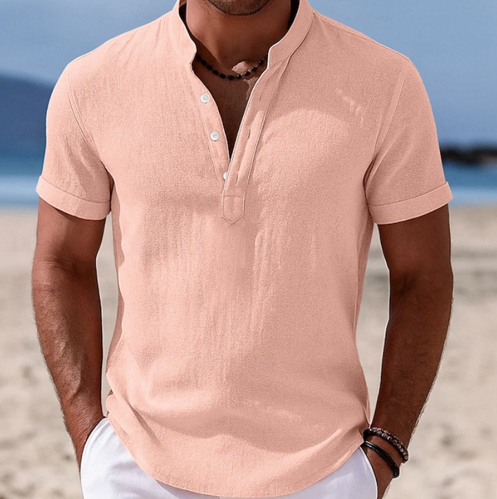 Amador | Camisa de verano manga corta con botones