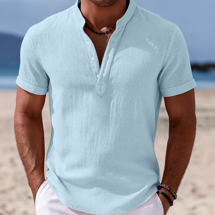 Amador | Camisa de verano manga corta con botones
