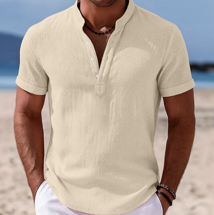 Amador | Camisa de verano manga corta con botones