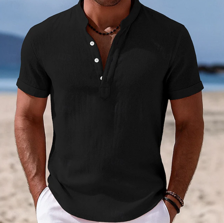 Amador | Camisa de verano manga corta con botones