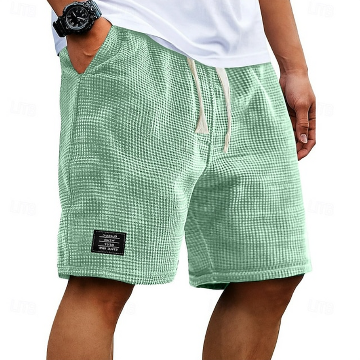 Ciro | Short casual de piqué waffle