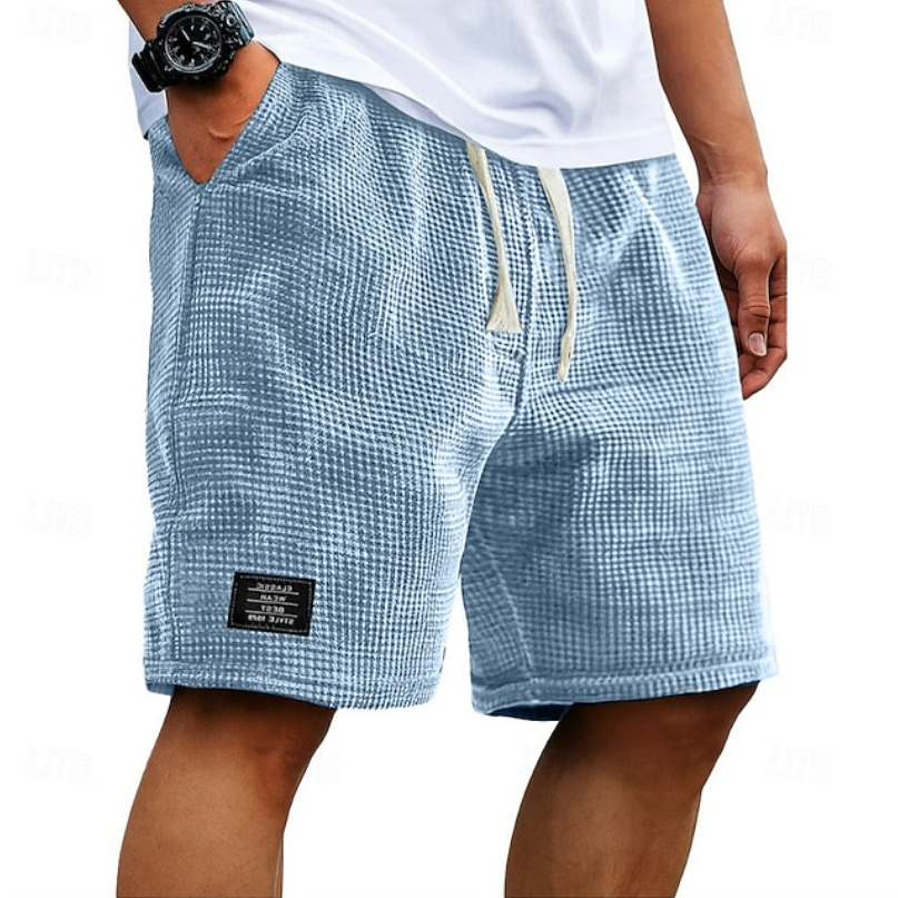 Ciro | Short casual de piqué waffle