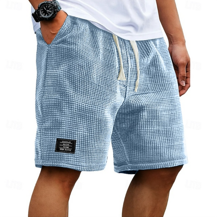 Ciro | Short casual de piqué waffle