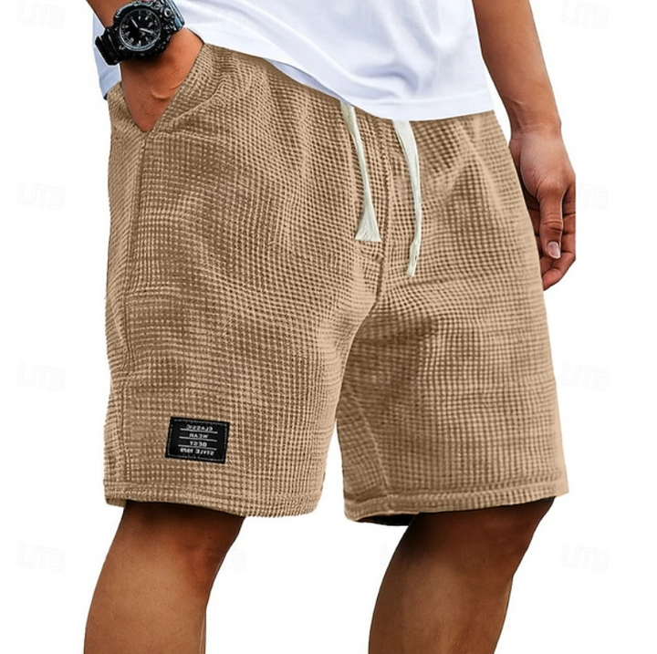 Ciro | Short casual de piqué waffle