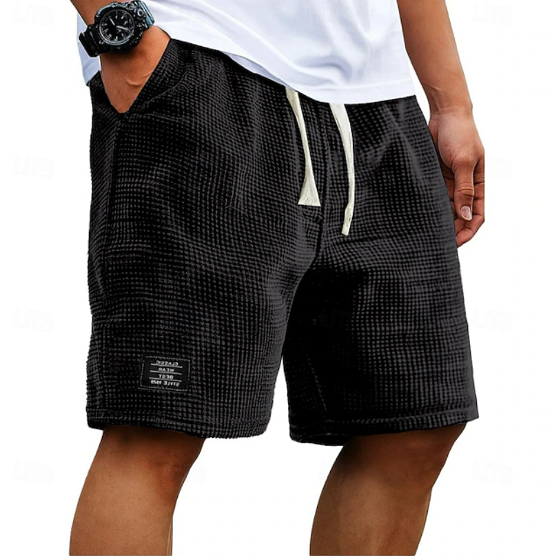 Ciro | Short casual de piqué waffle