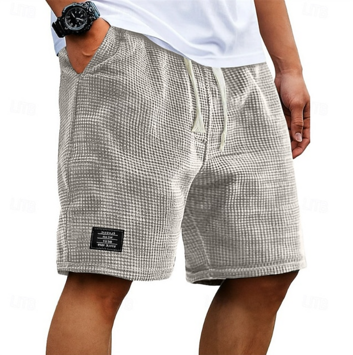 Ciro | Short casual de piqué waffle