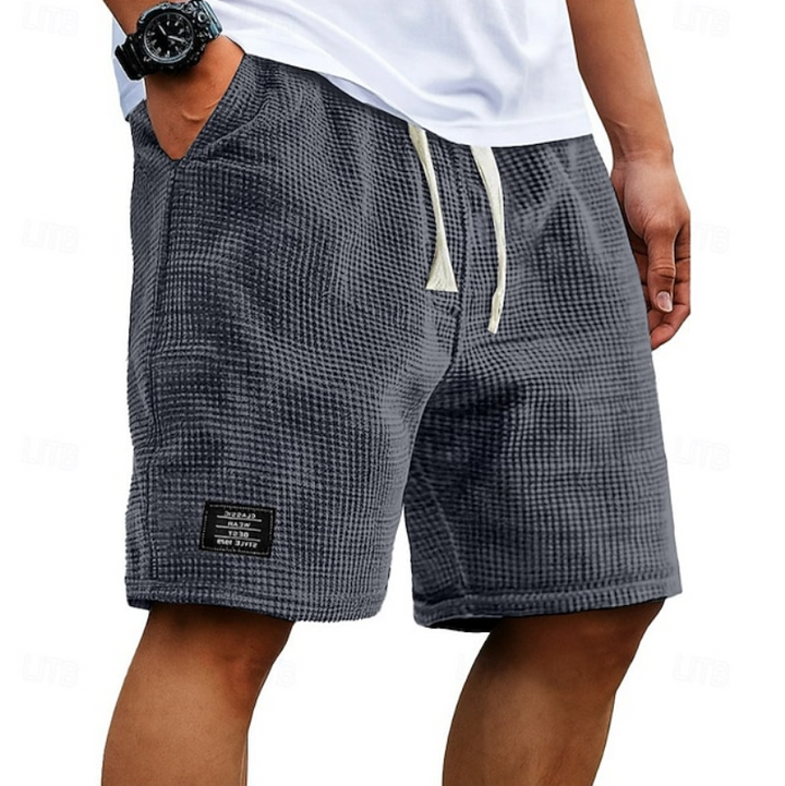 Ciro | Short casual de piqué waffle