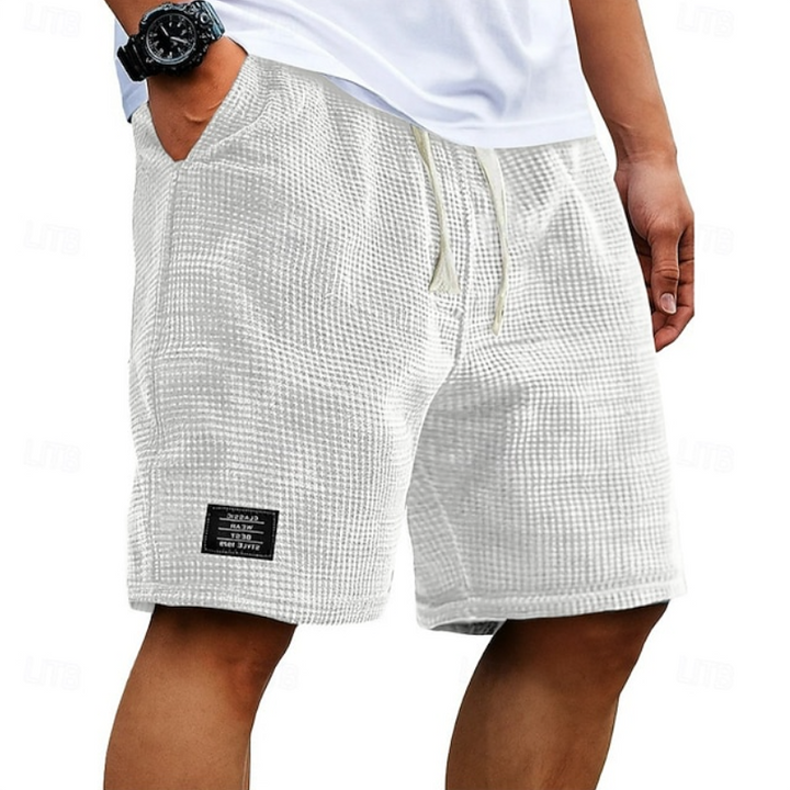 Ciro | Short casual de piqué waffle