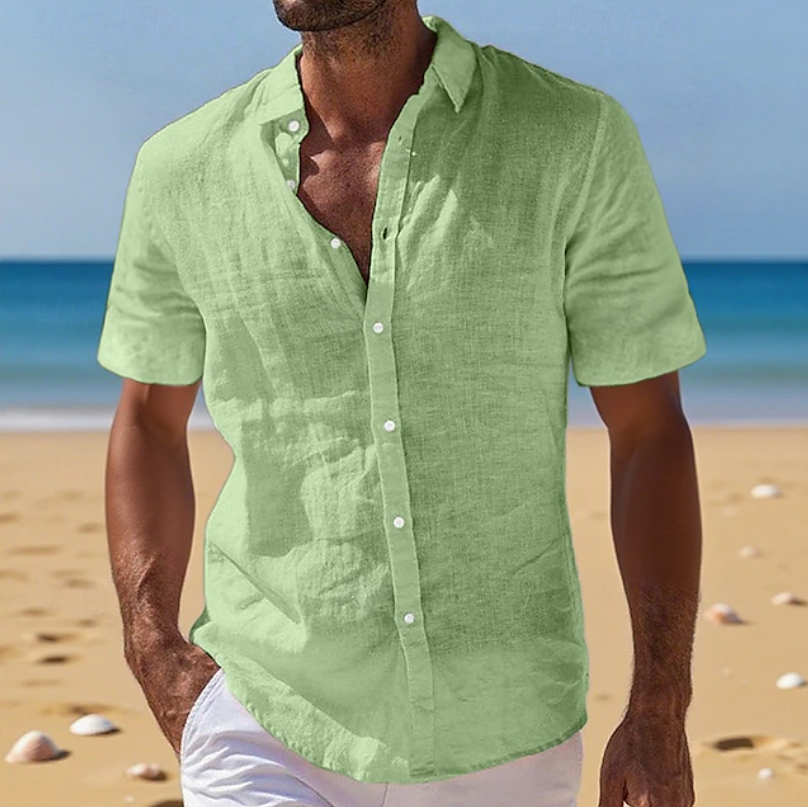 Huenchuleo | Camisa de manga corta holgada