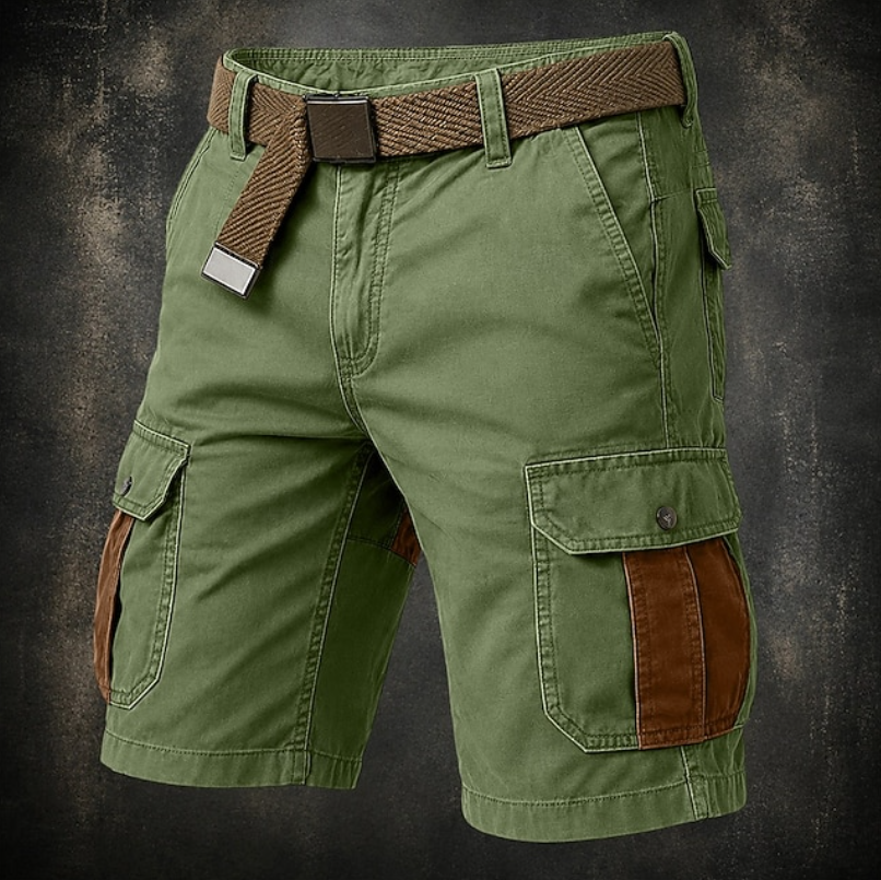 René | Short cargo de algodón para hombre