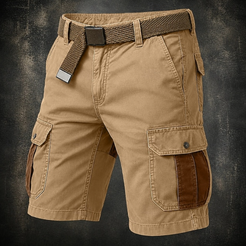 René | Short cargo de algodón para hombre
