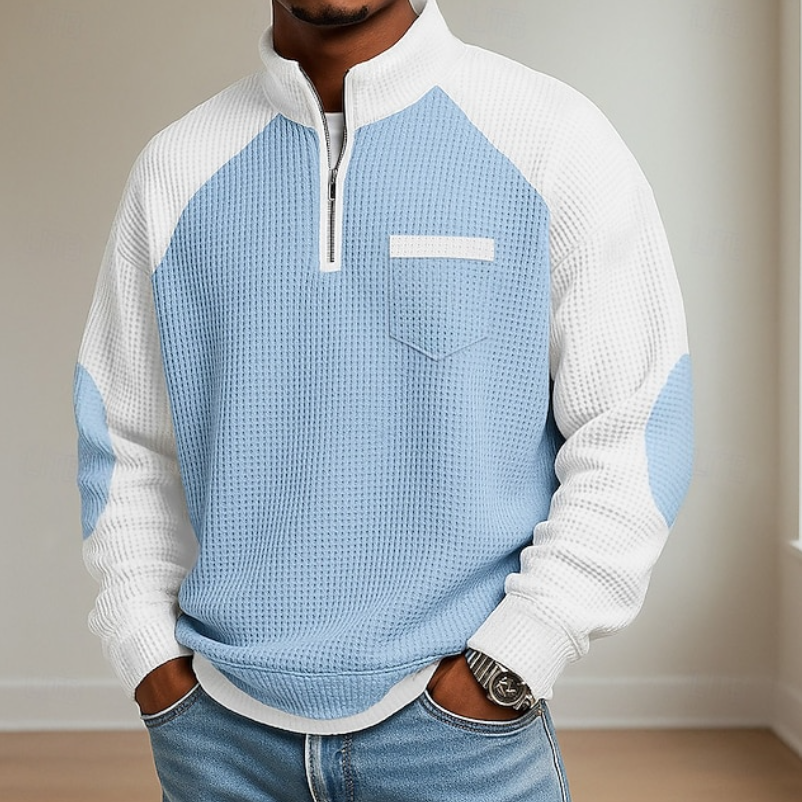 Calixto | Sweater con medio cierre