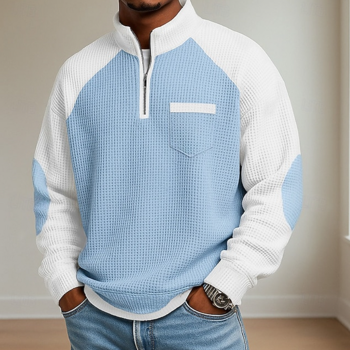 Calixto | Sweater con medio cierre