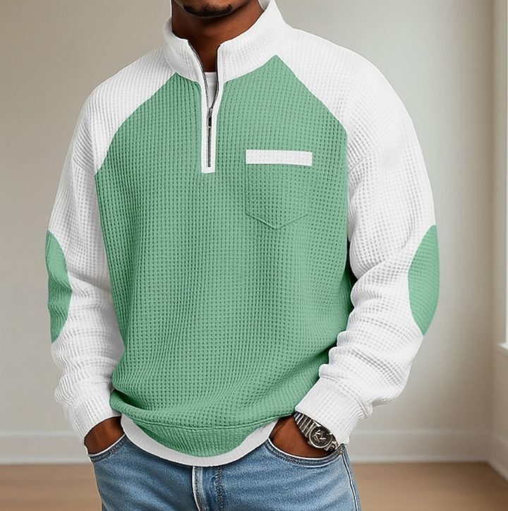 Calixto | Sweater con medio cierre