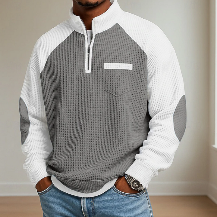 Calixto | Sweater con medio cierre