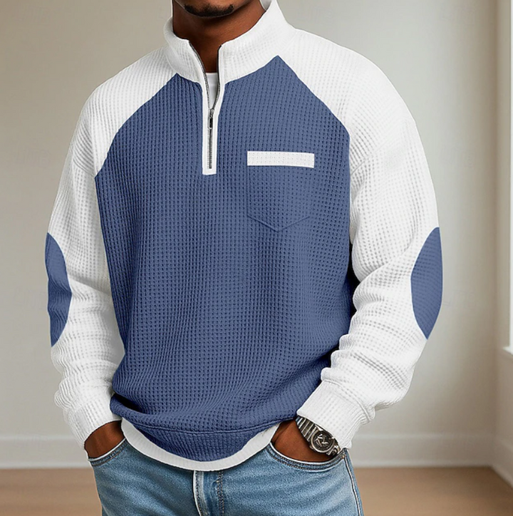 Calixto | Sweater con medio cierre