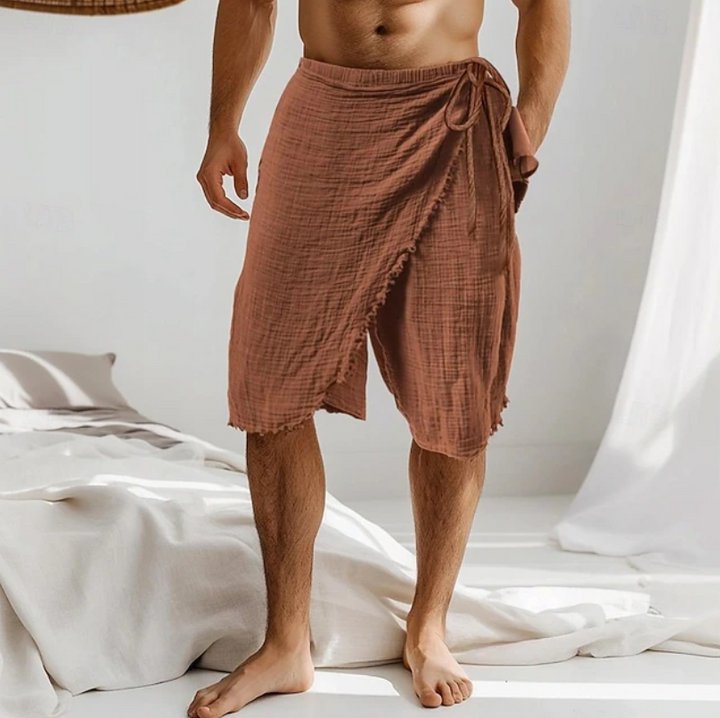 Tobías | Shorts envolventes de playa