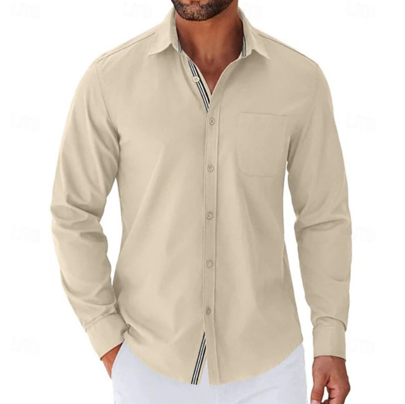 Justo | Camisa manga larga con botones