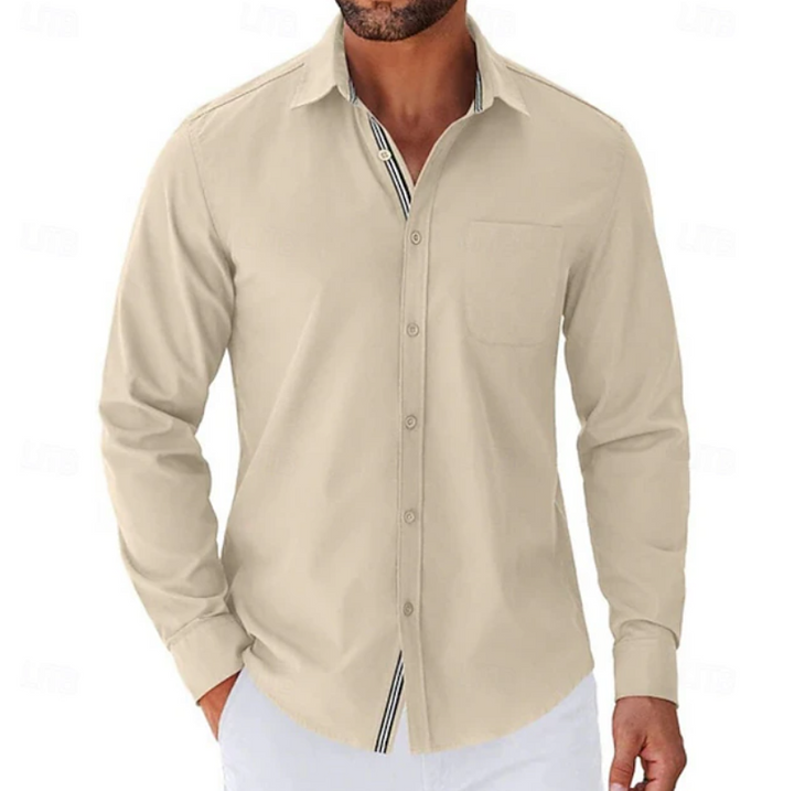 Justo | Camisa manga larga con botones