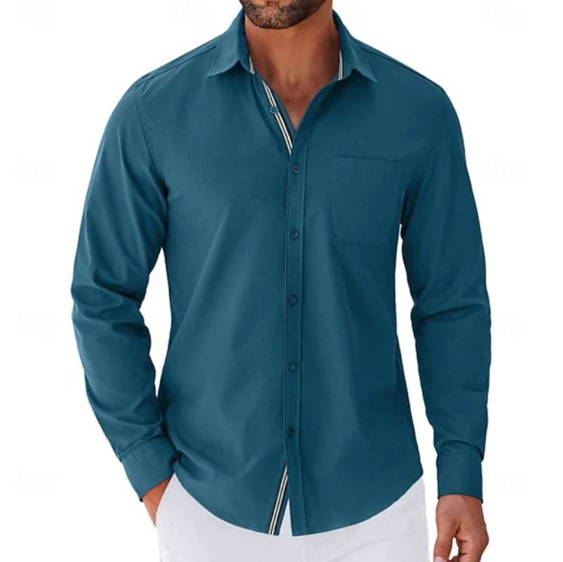 Justo | Camisa manga larga con botones