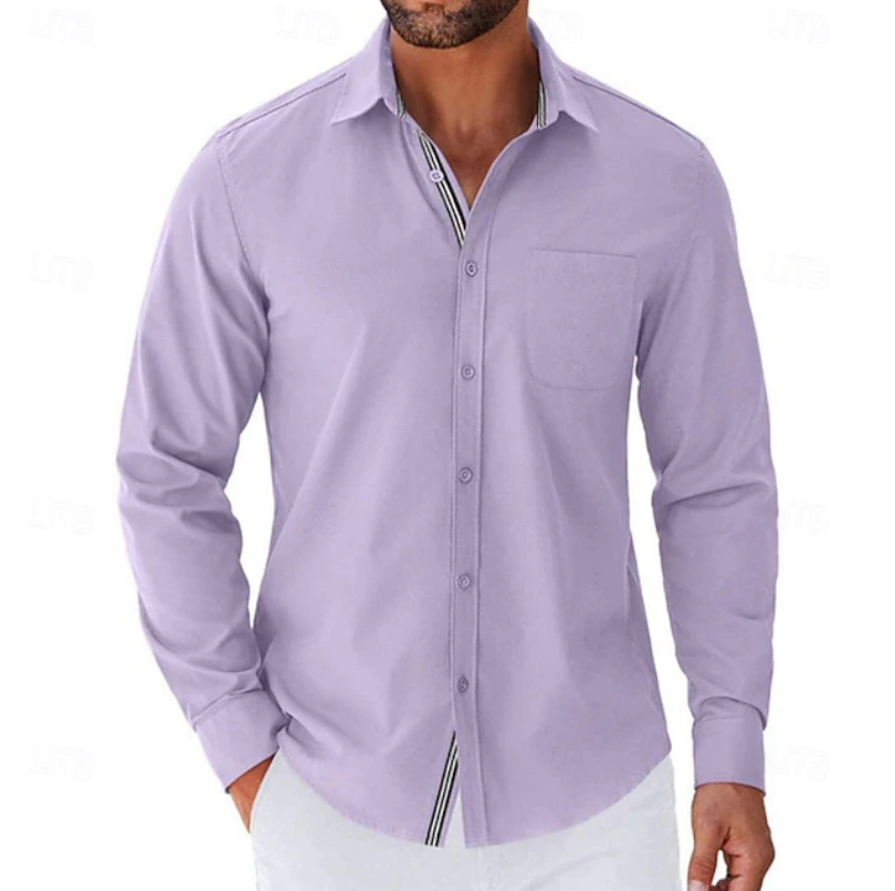 Justo | Camisa manga larga con botones