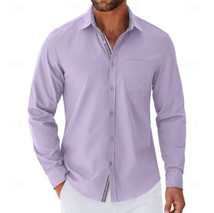 Justo | Camisa manga larga con botones
