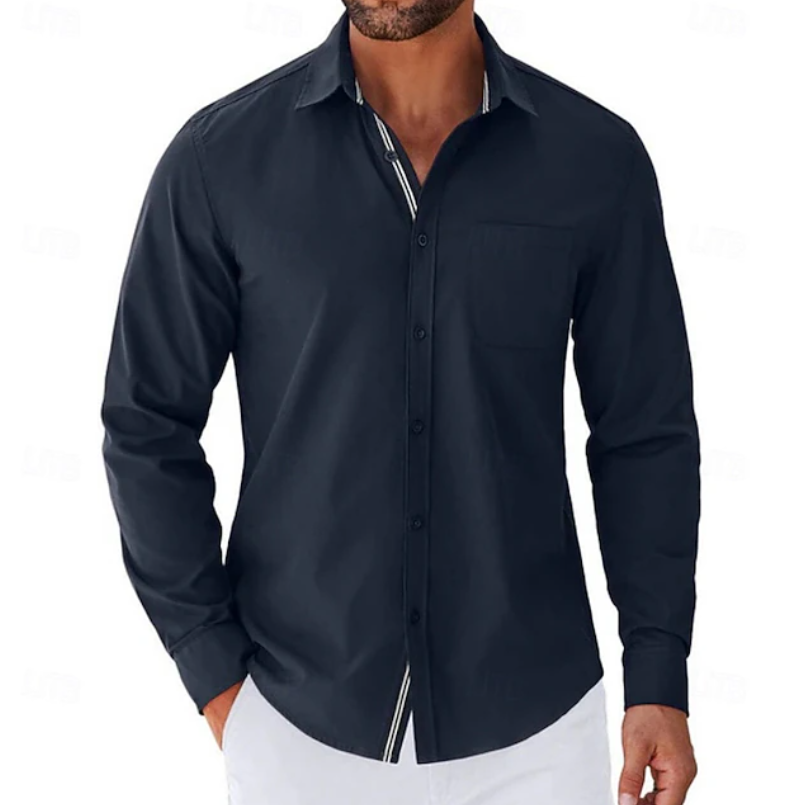 Justo | Camisa manga larga con botones