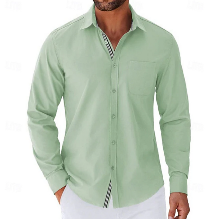 Justo | Camisa manga larga con botones